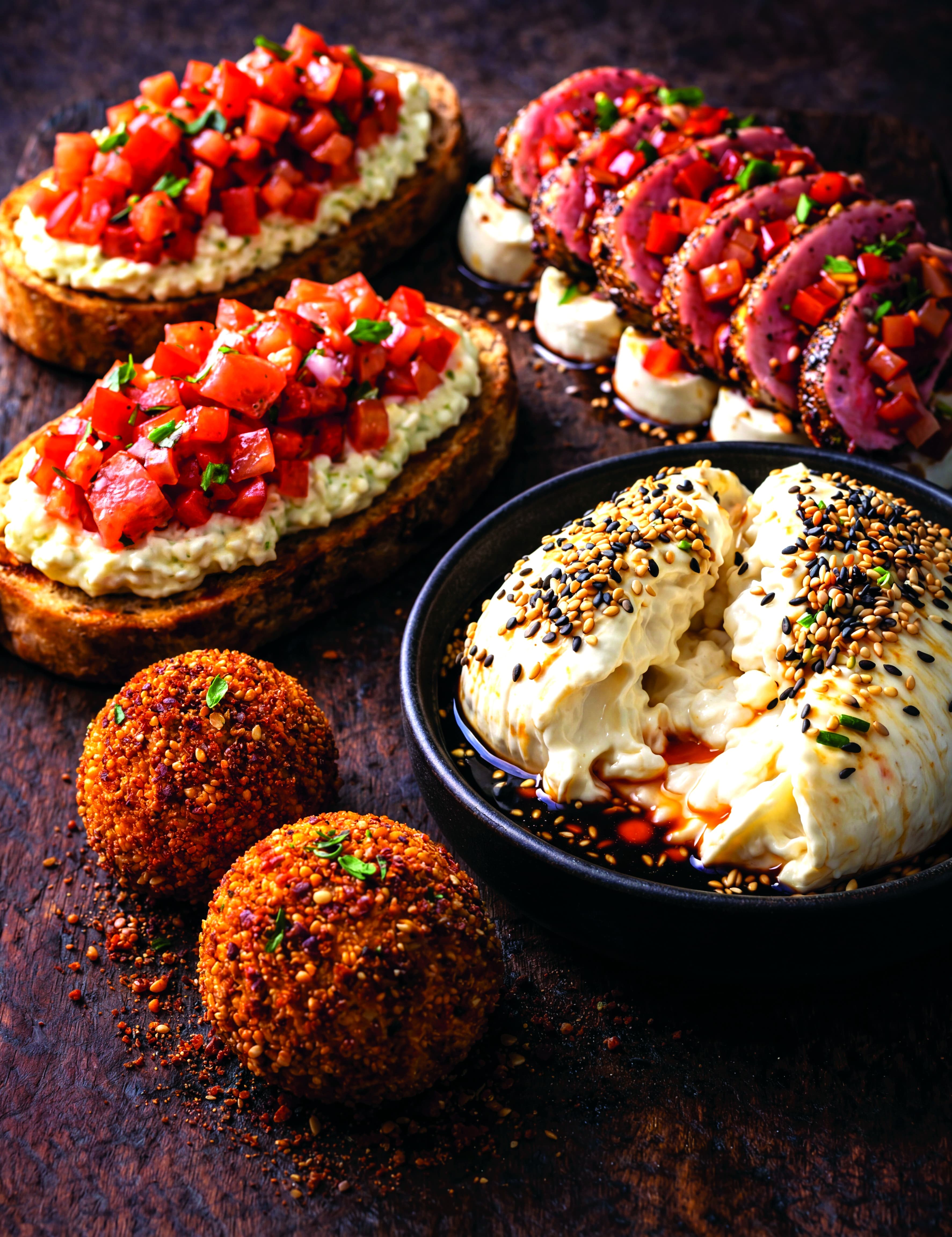 Teriyaki meatballs with Pecorino — Tokyo Meets Tuscany
