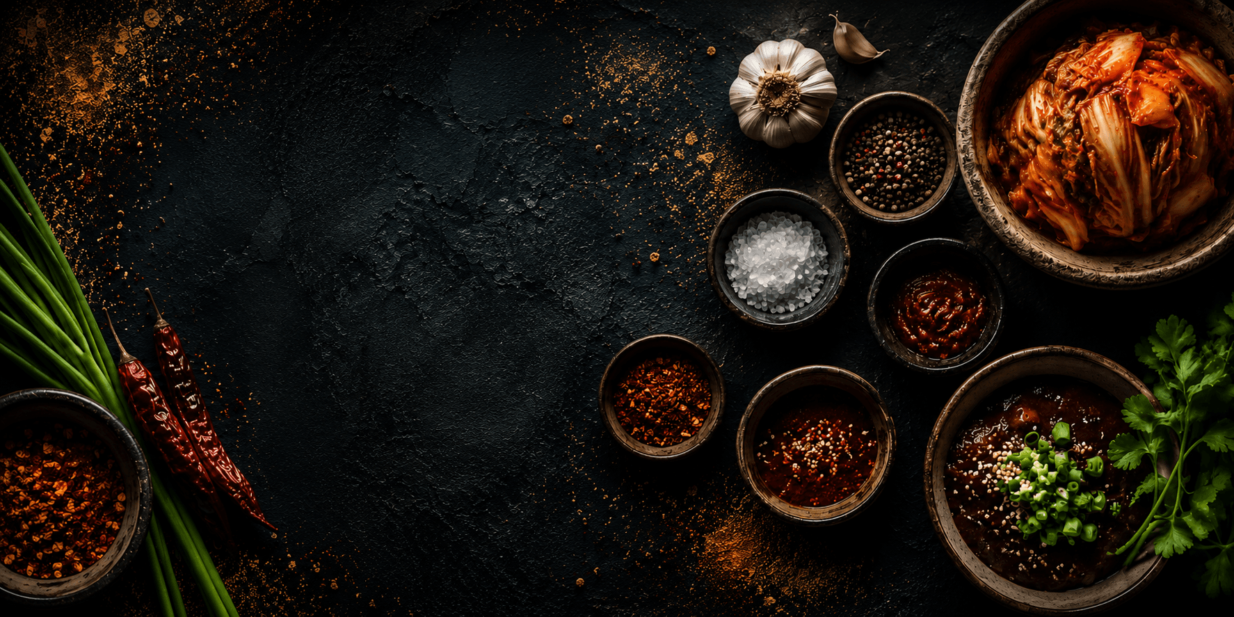 Sebastian Dri in the kitchen — steam rising from a cast iron pan.