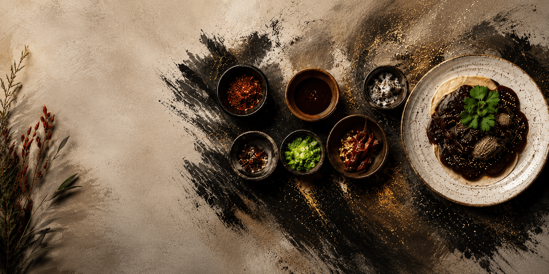Editorial banner — the Borderless Kitchen Journal.
